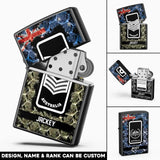 Personalized Australian Veteran/Soldier Rank with Name Lighter Case Printed QTHQ2804
