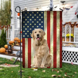 Personalized Upload Your Dog Photo Garden Flag Printed 23APR-BQT28