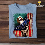 Personalized Hand Hoding The US Flag Upload Photo Dog Lovers Cat Lovers Tshirt Printed 23APR-PTN28