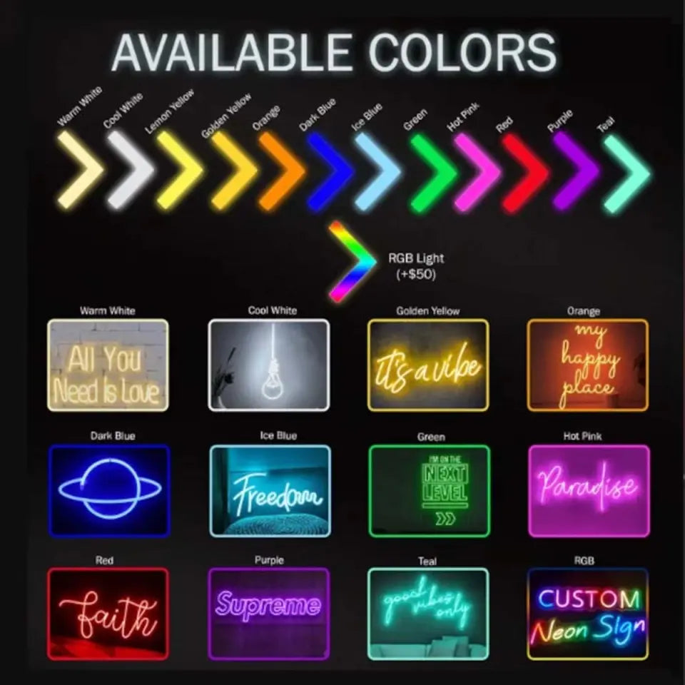 Personalized I'm Yours No Returns Or Refunds Couple Neon Led Sign Printed PNPN2804