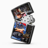 Personalized Upload Your Trucker Photo US Flag Lighter Case Printed QTHQ0405