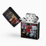 Personalized Upload Your Trucker Photo US Flag Lighter Case Printed QTHQ0405