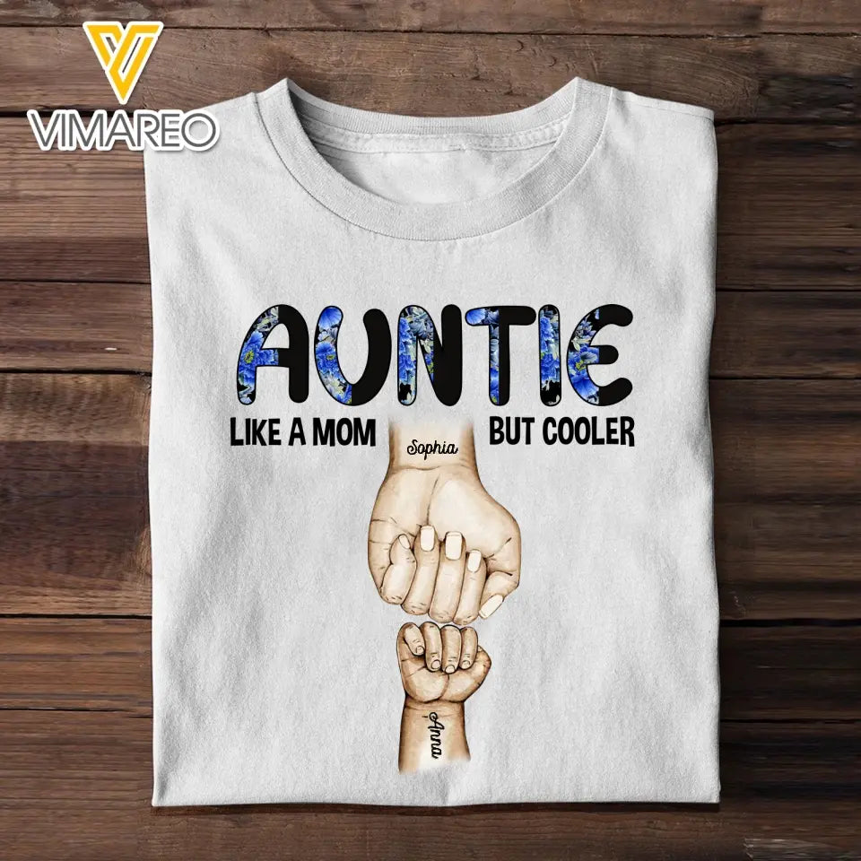 Auntie Grandma Mommy Hands To Hand Baby Onesie Like A Mom But Cooler