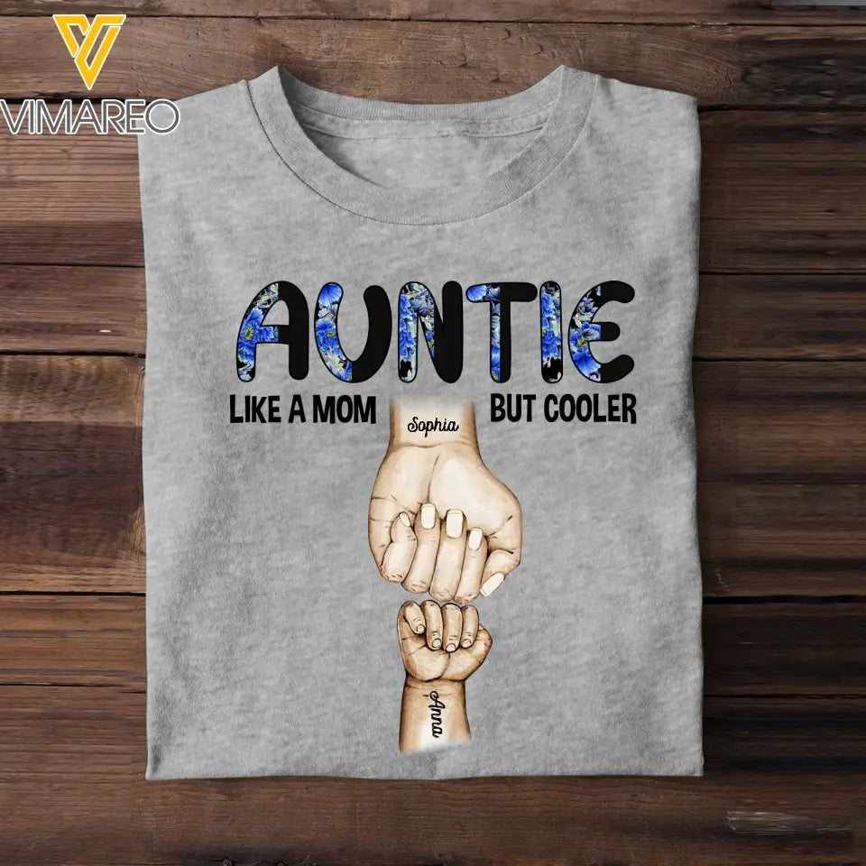 Auntie Grandma Mommy Hands To Hand Baby Onesie Like A Mom But Cooler