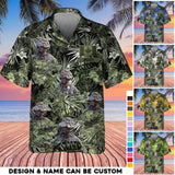 Personalized Canadian Veteran/Soldier Flag with Name Hawaii Shirt Printed 23MAY-HQ13