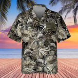 Personalized US Veteran/Soldier Flag with Name Hawaii Shirt Printed 23MAY-HQ13