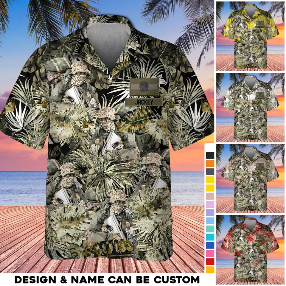 Personalized Austrian Veteran/Soldier with Name Hawaii Shirt Printed 23MAY-HQ13