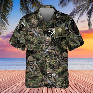 Personalized Swiss Veteran/Soldier with Name Hawaii Shirt Printed 23MAY-HQ13