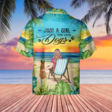 Personalized Just A Girl Who Loves Dogs Dog Mom Dog Lovers Gift Hawaii Shirt Printed PNHQ1705