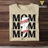 Personalized Baseball Mom Auntie And Kid TShirt Printed QTHQ1905