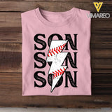 Personalized Baseball Mom Auntie And Kid TShirt Printed QTHQ1905