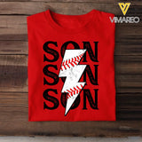 Personalized Baseball Mom Auntie And Kid TShirt Printed QTHQ1905