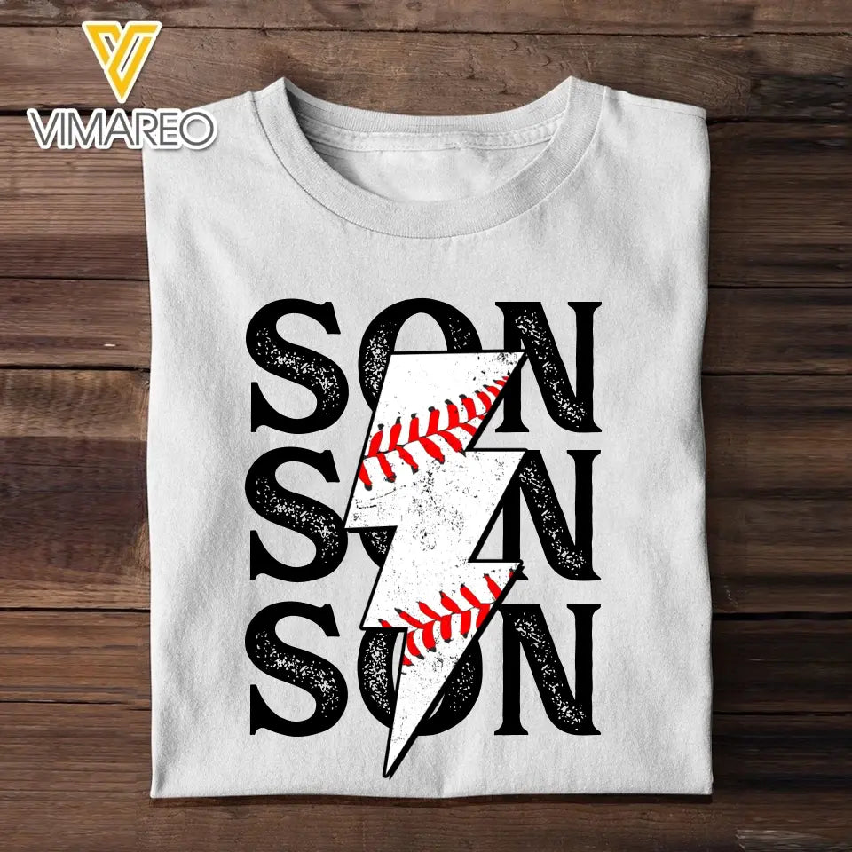 Personalized Baseball Mom Auntie And Kid TShirt Printed QTHQ1905