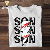 Personalized Baseball Mom Auntie And Kid TShirt Printed QTHQ1905