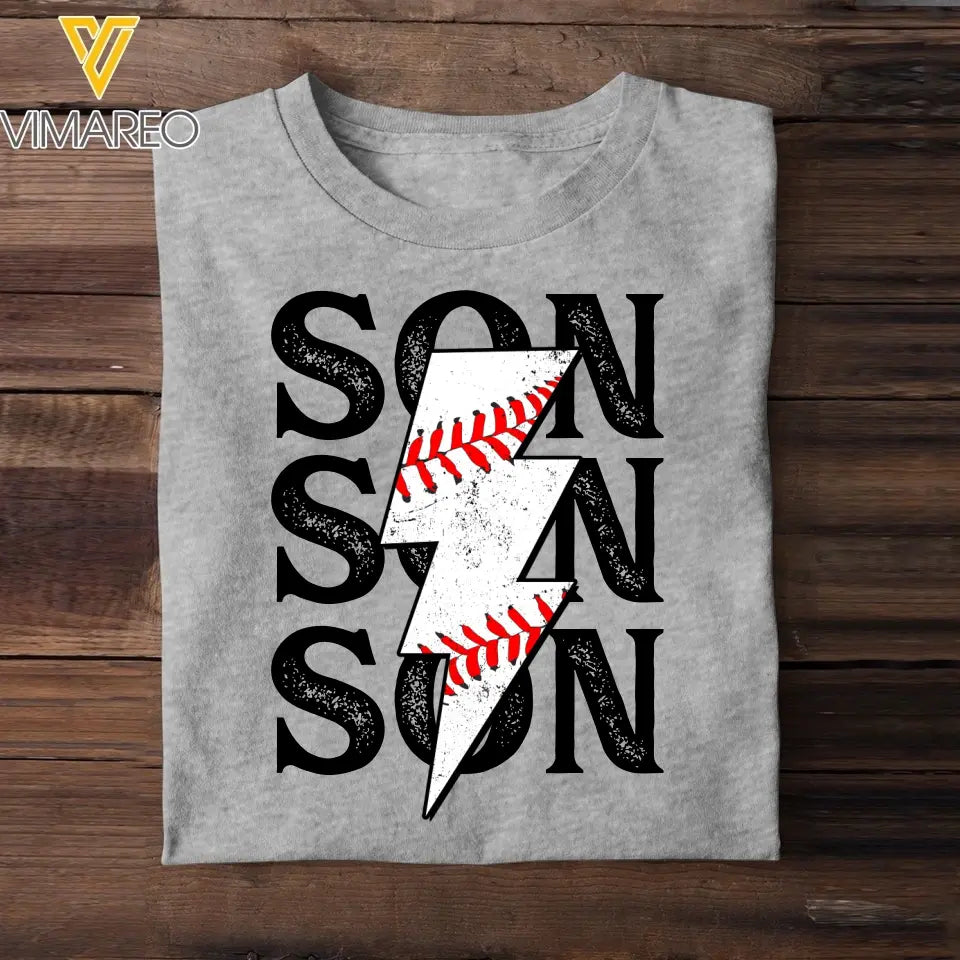 Personalized Baseball Mom Auntie And Kid TShirt Printed QTHQ1905