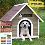 Personalized This Home Is Filled With Love And Dog Hair Gift For Dog Lover Metal Sign THDT1905