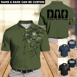 Personalized Canadian Veteran Solider Camo For Dad Polo Shirts 3D Printed QTHQ2405