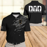 Personalized Canadian Veteran Solider Camo For Dad Polo Shirts 3D Printed QTHQ2405