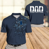 Personalized Canadian Veteran Solider Camo For Dad Polo Shirts 3D Printed QTHQ2405