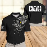 Personalized Australian Veteran Solider Camo For Dad Polo Shirts 3D Printed QTHQ2405
