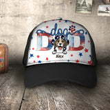 Personalized Dog with Name Dog Lovers Gift Cap Printed PNBQT2505