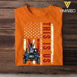 Personalized This Is U.S A Little Bit of Crazy A Little Bit of Loud A Whole Lot of Love Jeep Girl with Dogs T-shirt Printed 23MAY-BQT29