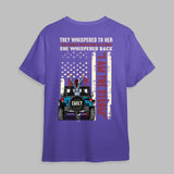 Personalized They Whispered To Her You Cannot Withstand The Storm She Whispered Back Jeep Girl T-shirt Printed 23JUN-DT06