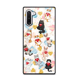 Personalized Fluffy Cat Holding Heart Cat Lovers Gift Phonecae Printed PTN0706