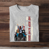 Personalized All I Need Is My Jeep & My Dog T-shirt Printed MTTB1206