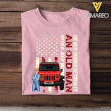 Personalized Never Undersetimate An Old Man with A Jeep T-shirt Printed 23JUN-BQT13