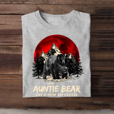 Personalized Auntie Bear Like A Mom But Cooler T-shirt Printed 23JUN-HN15