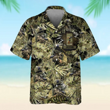 Personalized Australian Soldier/Veteran Rank with Name Beach Hawaii Shirt & Short Pants Printed 23JUN-HQ20