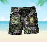 Personalized Canadian Soldier/Veteran Rank with Name Beach Hawaii Shirt & Short Pants Printed 23JUN-HQ20