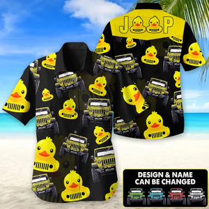 Personalized Jeep Lover Hawaii Shirt Printed QTDT2206