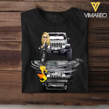 Personalized Jeep Girl Duck Jeep Reflection T-shirt Printed 23JUN-DT22