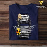 Personalized Jeep Girl Duck Jeep Reflection T-shirt Printed 23JUN-DT22