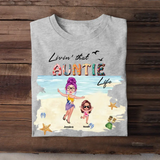 Personalized Livin That Mom Aunt Grandma Life Tshirt Printed QTKH2806