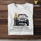 Personalized It's Not Just A Car It's A Jeep Thing Print 2D Tshirt QTTB2906