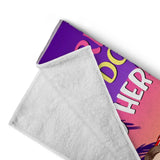 Personalized A Girl Her Dogs And Her Jeep It's A Beautiful Thing Beach Towel Printed PNDT2706