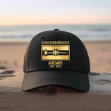 Personalized German Flag Firefighter Department Cap Printed 23JUN-HQ29