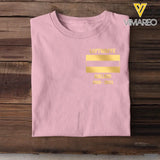 Personalized German Soldier/Veteran Name & Flag T-shirt Printed 23JUL-HQ03