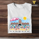 Personalized Dog Mom On The Beach T-shirt Printed MTHN2806