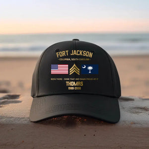 Personalized Military Base Been There Done That And Damn Proud Of It Cap Printed QTVD1407