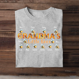 Personalized Grandma's Little Bees with Kid Names T-Shirt Printed HTHKVH1407