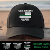 Personalized US Veteran/Soldier Flag Cap Printed 23JUL-DNL19