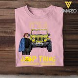 Personalized Jeep Girl It's A Jeep Thing You Wouldn't Understand T-shirt Printed MTPVD2207