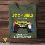Personalized Jeep Girls Classy Sassy & A Bit Smart Assy T-shirt Printed MTPVD2007