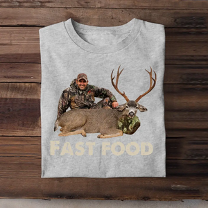 Personalized Upload Your Deer Photo T-shirt Printed MTHKVH2707