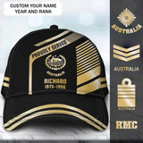 Personalized Australian Proudly Served Cap Printed QTVD202338