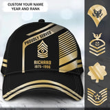 Personalized US Proudly Served Cap Printed QTVD202338